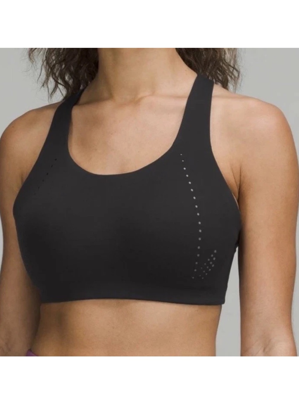 LULULEMON AIRSUPPORT BRA BLACK COLOR SIZE 38DD NWT HIGH SUPPORT
